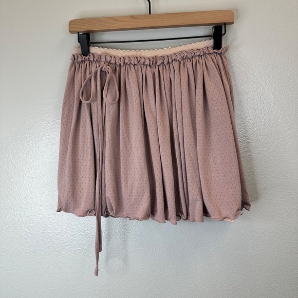 LaceMade Miss Taro Knit Skort Mauve/Pink size Large | Balletcore | Coquettecore - Picture 2 of 7